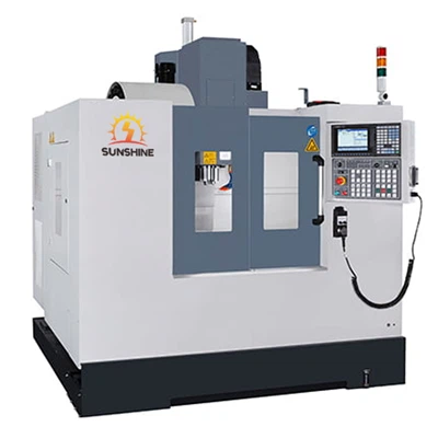 Tag Nrho Kev Tiv Thaiv Hlau Txiav Machining Center Nrog Lub Zog Muaj Zog